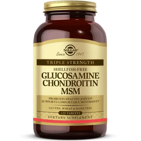 Solgar Glucosamine Chondroitin Msm 120 Tablet ürün görseli 1