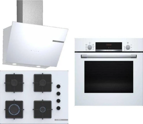 Bosch HBF512BW1T - POP7C2P30O - DWK64PJ20T Ankastre Set ürün görseli 1