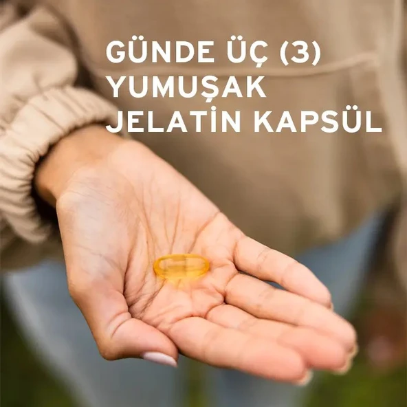 Solgar Omega 3-6-9 Efa 1300mg 60 Softjel - Resim 3