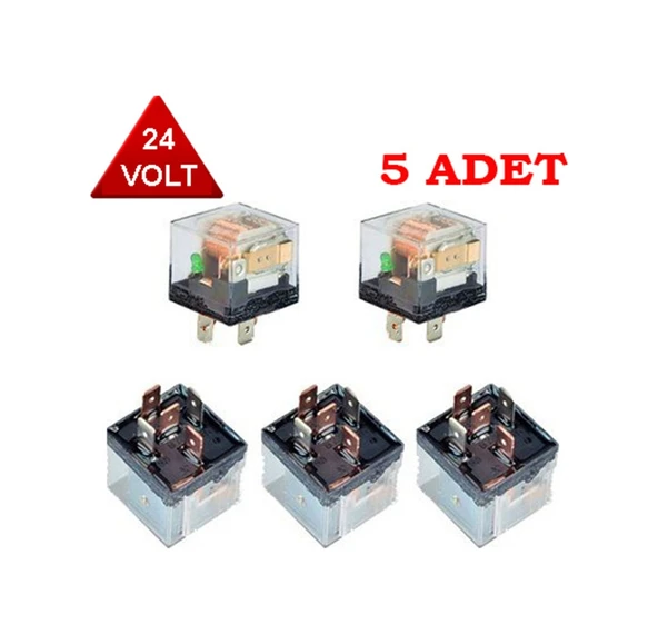 Seffaf Röle 24 Volt Üniversal Röle 5 Adet Röle Mini Röle Isikli 551983819 ürün görseli 1