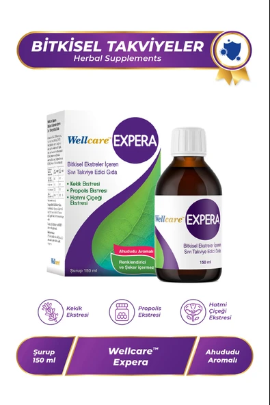 Wellcare Expera Şurup 150 ml ürün görseli 1