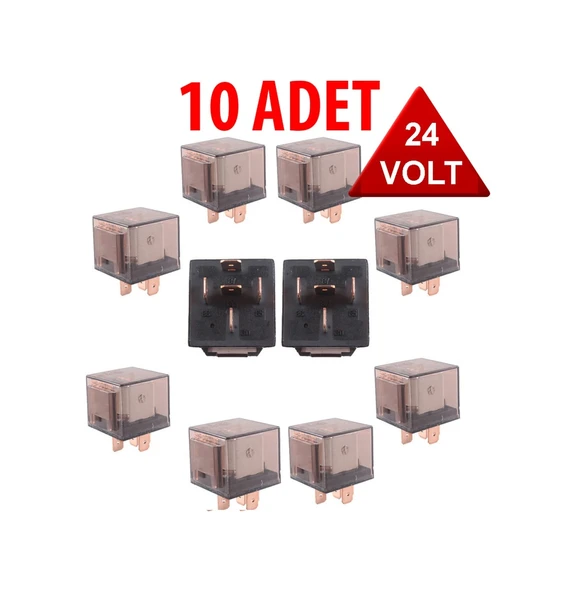 Seffaf Röle 24 Volt Üniversal Röle 10 Adet Röle Mini Röle Isikli 551984386 ürün görseli 1