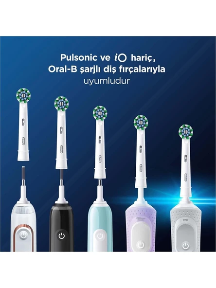 Oral-B Yedek Başlık Pro Cross Action 4 Lü - Resim 6