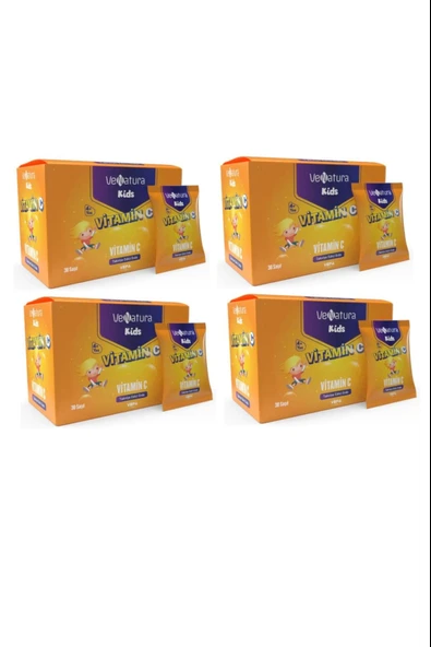 Venatura Kids Vitamin C 30 Saşe 4 Adet ürün görseli 1