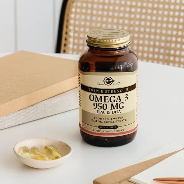 Solgar Omega-3 950 Mg 100 Kapsül - Resim 4