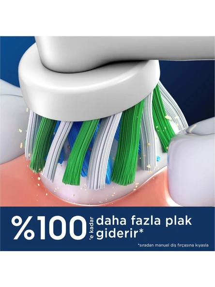 Oral-B Yedek Başlık Pro Cross Action 4 Lü - Resim 3