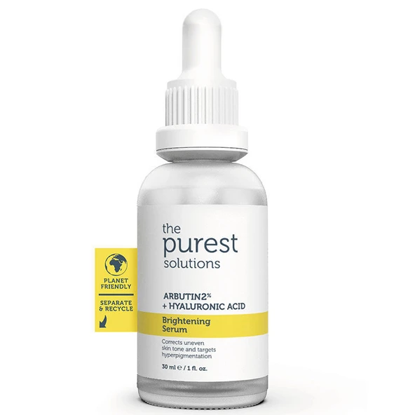 The Purest Solutions Arbutin 2% + Hyaluronic Acid Brightening Serum 30 ml ürün görseli 1