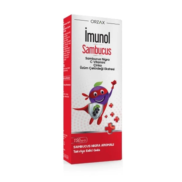 Orzax Ocean İmunol Sambucus Şurup 150 ml ürün görseli 1