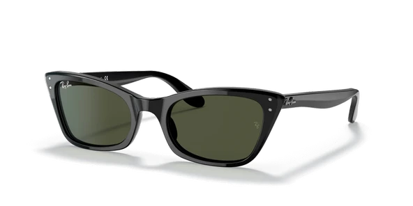 Ray-Ban Lady Burbank 2299 901/31 Black-Green Kadın Güneş Gözlüğü ürün görseli 1