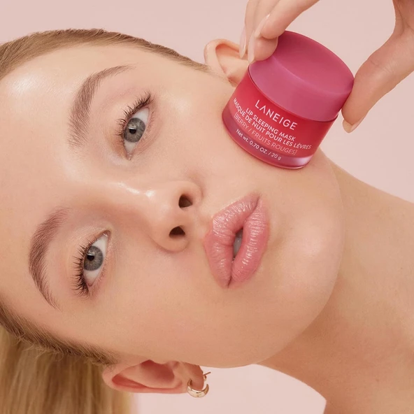 Laneige Lip Sleeping Mask (Berry) - Resim 5