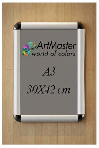 A3 Rondo Çerçeve Tak Çıkar 30x42 cm 1 Adet Afiş Çercevesi Aç Kapa Çerçeve A3 Açılır Kapanır Çerçeve ürün görseli 1