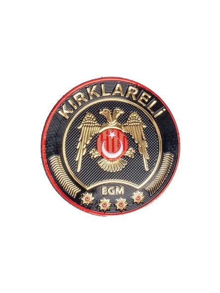 Kırklareli Çevik Kuvvet Polis Kol Arması 3D Plastik Tpu, Yeni Tip, Cırtlı, Standart Ölçü, ürün görseli 1