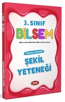 3. Sınıf Bilsem Tamamı Çözümlü Şekil Yeteneği Data Yayınları ürün görseli 1