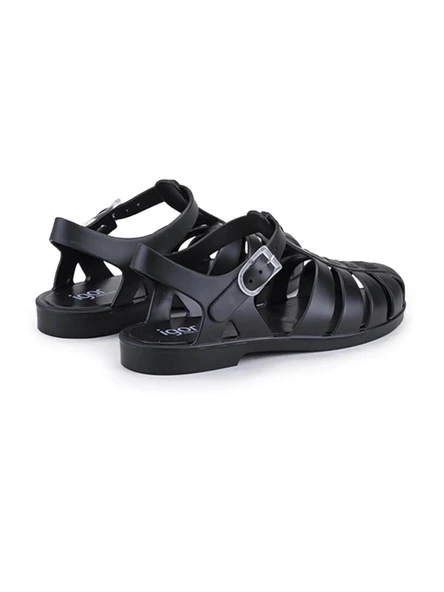 Igor S10259 Biarritz Mate Sandalet Mat Siyah - Resim 4