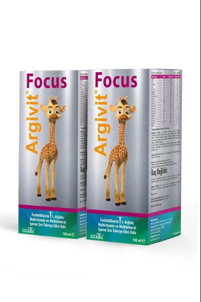 Argivit Focus 150 ml 2 Adet ürün görseli 1