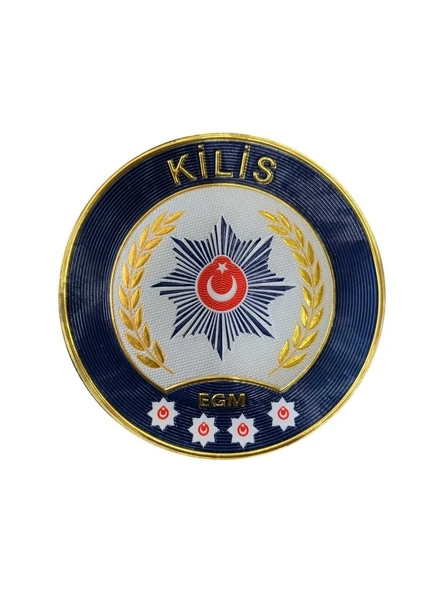 Kilis Polis Kol Arması 3D Plastik Tpu, Yeni Tip, Cırtlı, Standart Ölçü, 1.sınıf Kalite ürün görseli 1