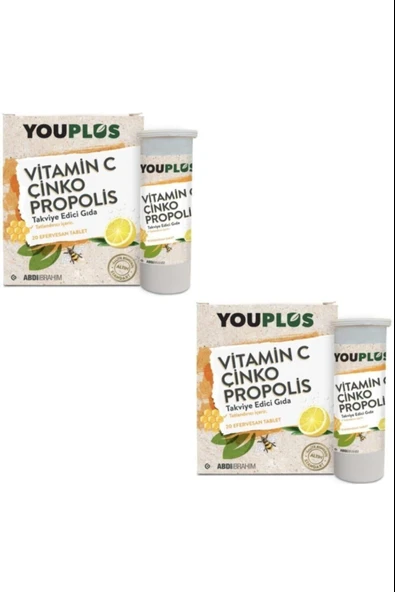 Youplus 20 Efervesan Tablet 2 Adet ürün görseli 1