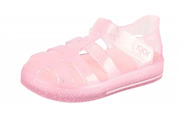 Igor S10265 Star Çocuk Sandalet Simli Pembe - Resim 2