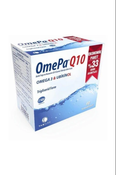 Omepa Q10 90 Kapsül ürün görseli 1