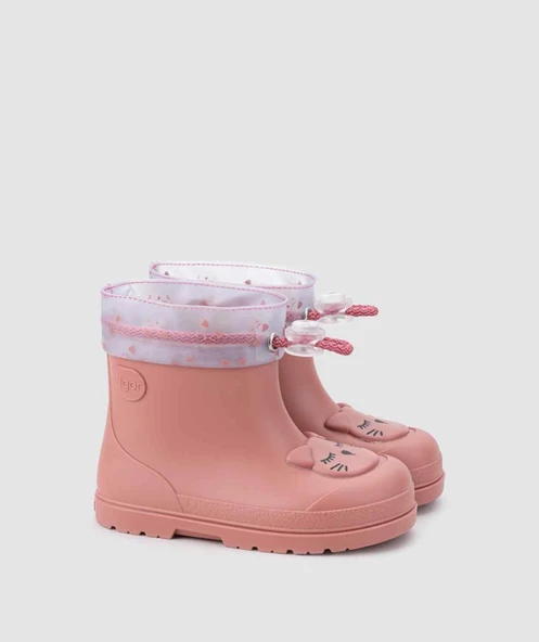 Igor CC334 Mendi Gato Borreguito Kürklü Yağmur Çizmesi Pembe ürün görseli 1