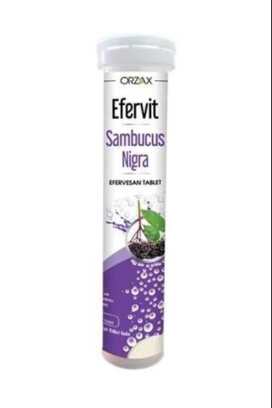 Ocean Efervit Sambucus Nigra Efervesan 20 Tablet ürün görseli 1