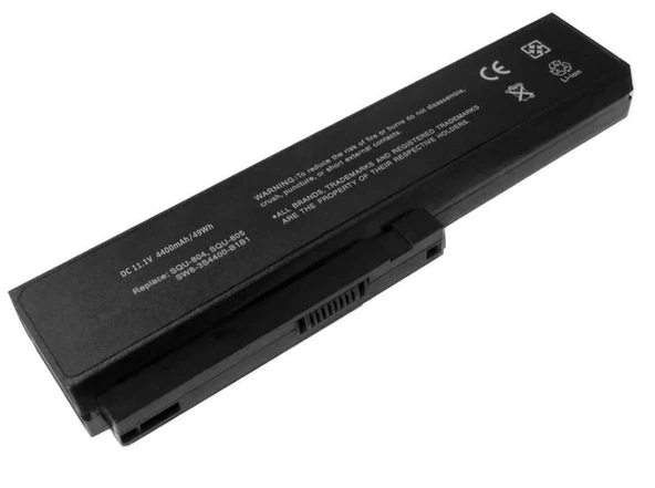Lg  R480  Notebook Bataryası Pili - Siyah ürün görseli 1
