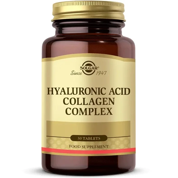 Solgar Hyaluronic Acid Collagen Complex 120 mg 30 Tablet ürün görseli 1