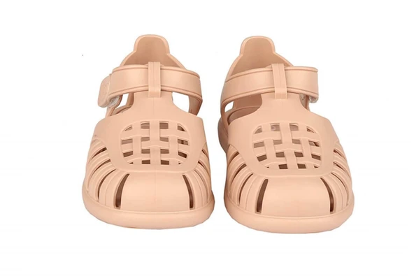 Igor S10271 Tobby Solid Çocuk Sandalet Pudra - Resim 4