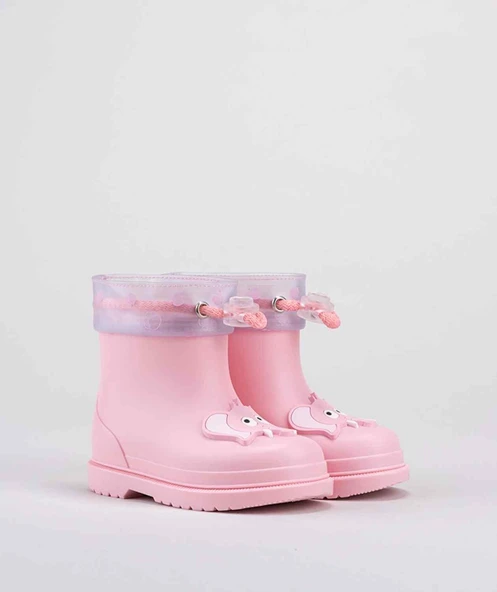 Igor CC332 Bimbi Elefante Borreguito Kürklü Yağmur Çizmesi Pembe ürün görseli 1