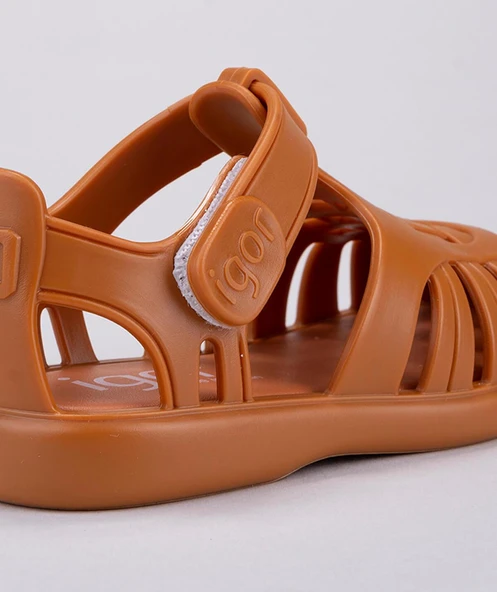 Igor S10271 Tobby Solid Çocuk Sandalet Karamel - Resim 5