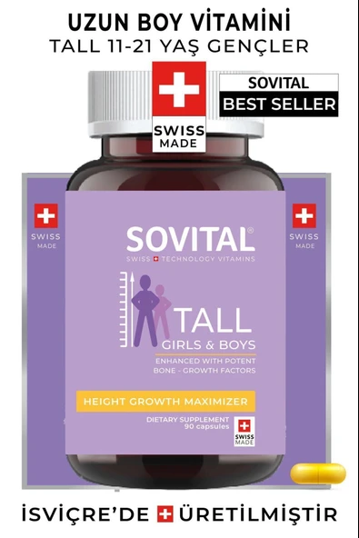 Sovital Tall Uzamaya Yardımcı 90 Softgels ürün görseli 1