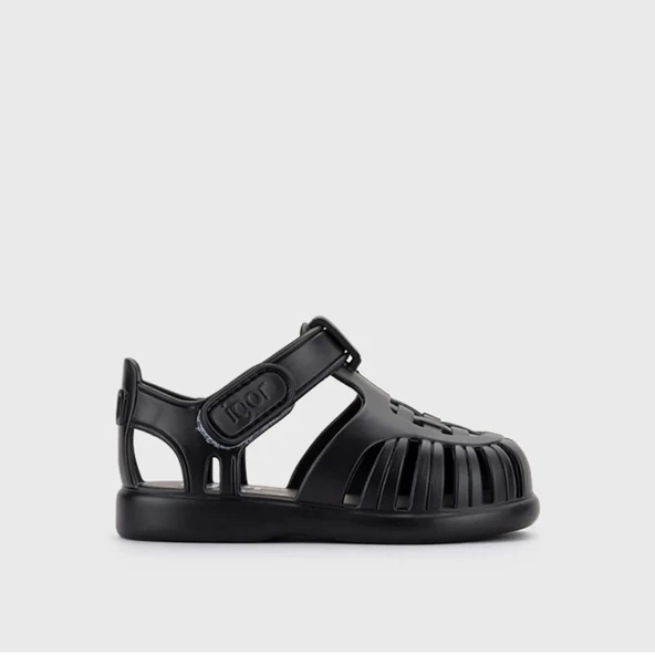 Igor S10271 Tobby Solid Çocuk Sandalet Siyah - Resim 4