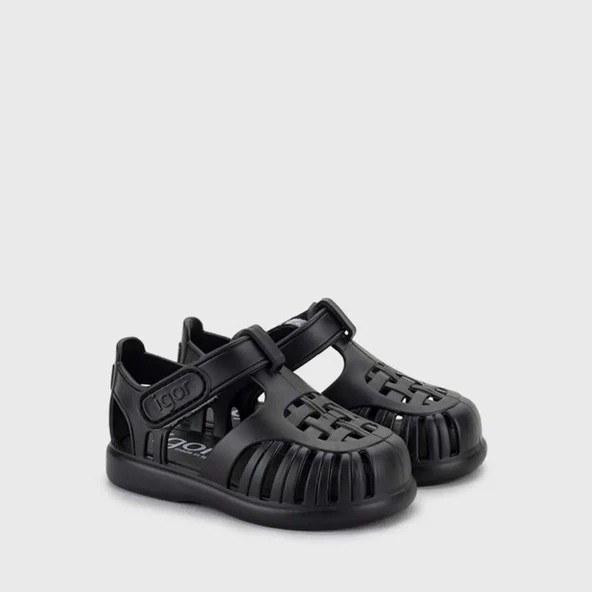 Igor S10271 Tobby Solid Çocuk Sandalet Siyah ürün görseli 1