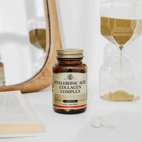 Solgar Hyaluronic Acid Collagen Complex 120 mg 30 Tablet - Resim 2