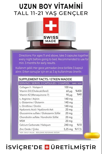 Sovital Tall Uzamaya Yardımcı 90 Softgels - Resim 2