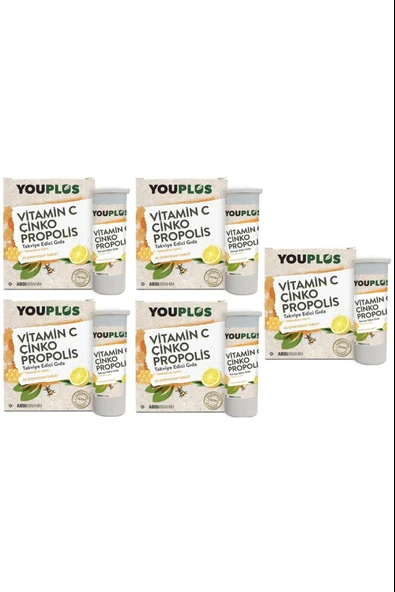 Youplus 20 Efervesan Tablet 5 Adet ürün görseli 1