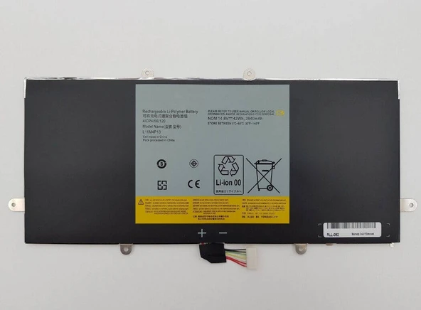 Lenovo IdeaPad Yoga 11, Yoga 11s, L11M4P13 Notebook Bataryası Pili ürün görseli 1