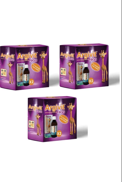Argivit Focus 150 ml 6 Adet ürün görseli 1