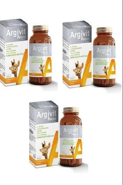 Argivit Focus 30 Tablet 3 Adet - Resim 3