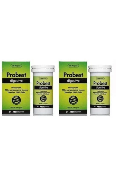 Probest Probiyotik Digestive 20 Kapsül 2 Adet ürün görseli 1