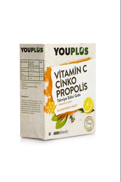 Youplus 20 Efervesan Tablet - Resim 3