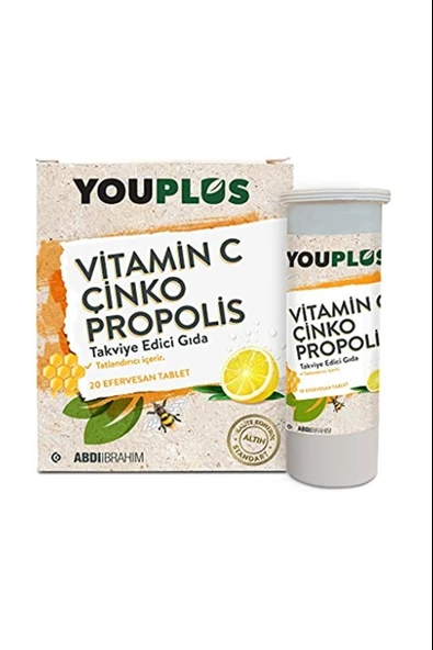 Youplus 20 Efervesan Tablet ürün görseli 1