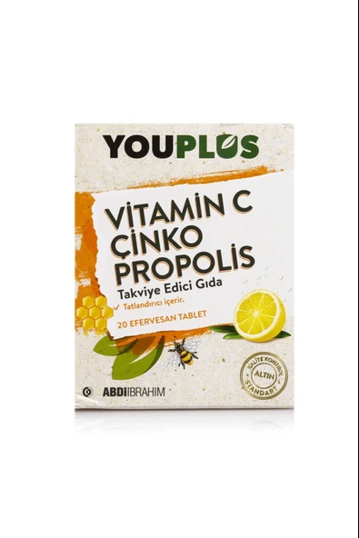 Youplus 20 Efervesan Tablet - Resim 2
