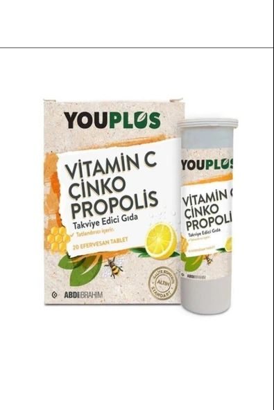 Youplus 20 Efervesan Tablet ürün görseli 1
