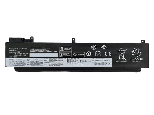 Lenovo ThinkPad E460 Notebook Bataryası Pili - Ver.2 (Alt) ürün görseli 1