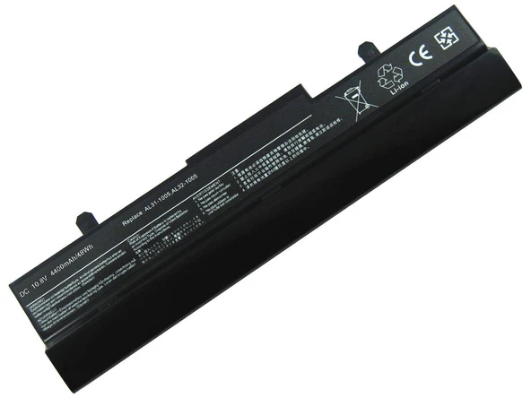 Asus 1001HAG Notebook Bataryası Pili - Siyah - 6 Cell ürün görseli 1