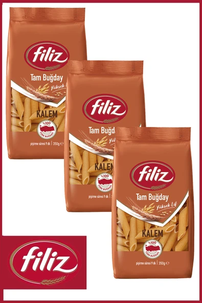 Filiz Tam Buğday Kalem 350 gr X 3 Adet ürün görseli 1