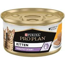 PRO PLAN YAVRU KEDİ TAVUKLU KONSERVE 85 GRAM  X 15 ADET ürün görseli 1