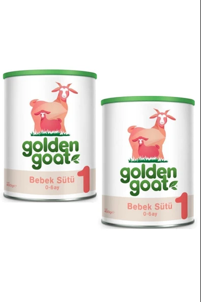 Golden Goat 1 Bebek Sütü 0-6 Ay 400 gr 2 Adet ürün görseli 1