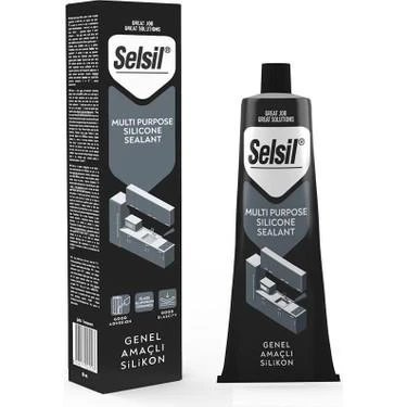 Selsil Tüp Silikon Şeffaf 50Ml ürün görseli 1